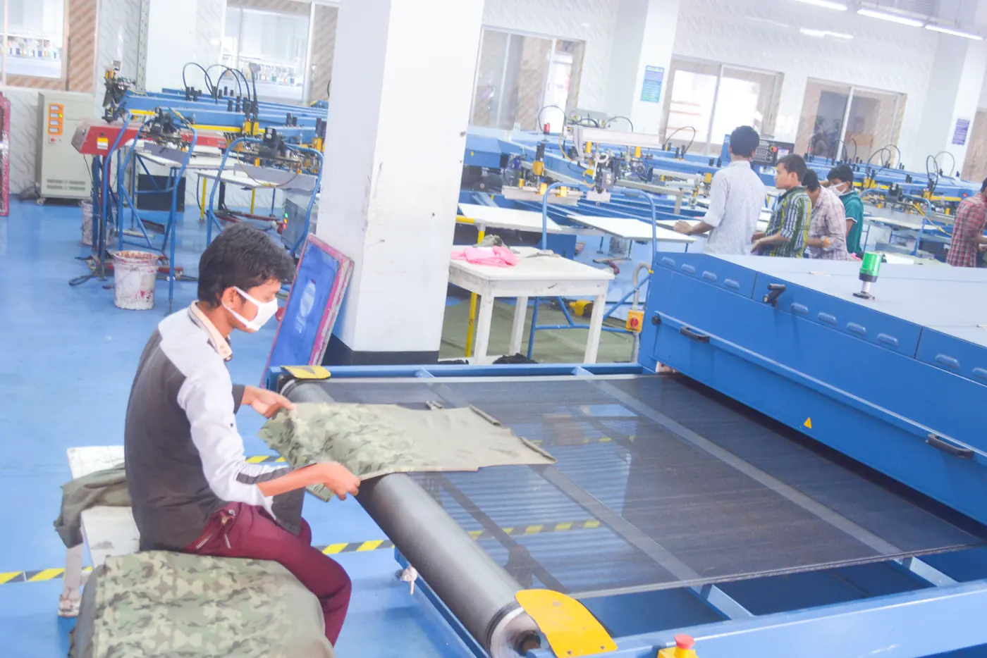 All over printing machines